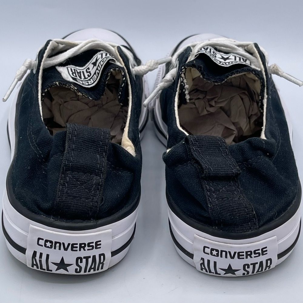 Converse Women's Chuck Taylor All Star Shoreline Black Lo Top Sneaker Size 6 - Picture 5 of 12